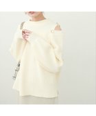 【ナチュラルクチュール/natural couture】の畦編み肩開きニット 人気、トレンドファッション・服の通販 founy(ファニー) ファッション Fashion レディースファッション WOMEN トップス・カットソー Tops/Tshirt ニット Knit Tops 畦編みニット Cardigan Stitch 2024年 2024 2024-2025秋冬・A/W Aw/Autumn/Winter/Fw/Fall/2024-2025 スリット Slit ポケット Pocket エレガント 上品 Elegant 畦 Ridge thumbnail オフホワイト|ID: prp329100004274458 ipo3291000000029903733