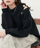 【ナチュラルクチュール/natural couture】の畦編み肩開きニット 人気、トレンドファッション・服の通販 founy(ファニー) ファッション Fashion レディースファッション WOMEN トップス・カットソー Tops/Tshirt ニット Knit Tops 畦編みニット Cardigan Stitch 2024年 2024 2024-2025秋冬・A/W Aw/Autumn/Winter/Fw/Fall/2024-2025 スリット Slit ポケット Pocket エレガント 上品 Elegant 畦 Ridge thumbnail ブラック|ID: prp329100004274458 ipo3291000000029903734