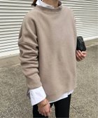 【スローブ イエナ/SLOBE IENA】の《追加2》コットンダブルフェイスプルオーバー 人気、トレンドファッション・服の通販 founy(ファニー) ファッション Fashion レディースファッション WOMEN トップス・カットソー Tops/Tshirt プルオーバー Pullover 2024年 2024 2024-2025秋冬・A/W Aw/Autumn/Winter/Fw/Fall/2024-2025 thumbnail ベージュ|ID: prp329100004274831 ipo3291000000030067230