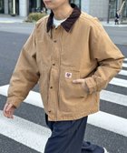 【シーピーシーエム/CPCM】の襟コーデュロイワークジャケット 人気、トレンドファッション・服の通販 founy(ファニー) ファッション Fashion レディースファッション WOMEN アウター Coat Outerwear ジャケット Jackets コーデュロイ Corduroy ジャケット Jacket スタンド Stand スマート Smart ボックス Box ポケット Pocket ワーク Work ヴィンテージ Vintage thumbnail キャメル|ID: prp329100004275176 ipo3291000000030517714