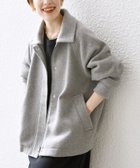 【シップス フォー ウィメン/SHIPS】の【WEB限定】SHIPS any 2WAY ジップ ブルゾン 24AW 人気、トレンドファッション・服の通販 founy(ファニー) ファッション Fashion レディースファッション WOMEN アウター Coat Outerwear ブルゾン Blouson/Jackets 春 Spring ジップ Zip ジャケット Jacket スウェット Sweat スタンド Stand ストール Stall タートルネック Turtleneck デニム Denim ブルゾン Blouson マーメイド Mermaid メルトン Melton 冬 Winter おすすめ Recommend 2024年 2024 2024-2025秋冬・A/W Aw/Autumn/Winter/Fw/Fall/2024-2025 thumbnail ライトグレー|ID: prp329100004275242 ipo3291000000029913512