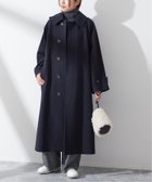 【ジャーナルスタンダード レサージュ/journal standard L'essage】のモッサ/GIOLICAチェックバルカラーコート 人気、トレンドファッション・服の通販 founy(ファニー) ファッション Fashion レディースファッション WOMEN アウター Coat Outerwear コート Coats 2024年 2024 2024-2025秋冬・A/W Aw/Autumn/Winter/Fw/Fall/2024-2025 インナー Inner スタンド Stand バランス Balance thumbnail ネイビー|ID: prp329100004276427 ipo3291000000029858058