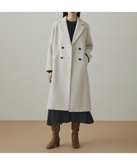 【エヌ ナチュラルビューティーベーシック/N.Natural Beauty basic】のインペリアルモッサダブルチェスターコート《S Size Line》 人気、トレンドファッション・服の通販 founy(ファニー) ファッション Fashion レディースファッション WOMEN アウター Coat Outerwear コート Coats チェスターコート Top Coat マニッシュ Mannish |ID:prp329100004276432