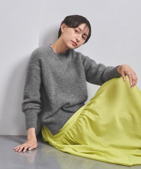 【ユナイテッドアローズ/UNITED ARROWS】 フォックス カシミヤ クルーネックニット 23FW人気、トレンドファッション・服の通販 founy(ファニー) ファッション Fashion レディースファッション WOMEN トップス・カットソー Tops/Tshirt ニット Knit Tops カシミヤ Cashmere シンプル Simple スリット Slit フォックス Fox フレア Flare ボックス Box ワイド Wide おすすめ Recommend |ID:prp329100004276768