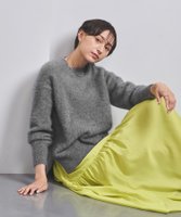 【ユナイテッドアローズ/UNITED ARROWS】のフォックス カシミヤ クルーネックニット 23FW 人気、トレンドファッション・服の通販 founy(ファニー) ファッション Fashion レディースファッション WOMEN トップス・カットソー Tops/Tshirt ニット Knit Tops カシミヤ Cashmere シンプル Simple スリット Slit フォックス Fox フレア Flare ボックス Box ワイド Wide おすすめ Recommend |ID:prp329100004276768