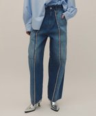 【アダム エ ロペ/ADAM ET ROPE'】のセンターフリンジデニム 人気、トレンドファッション・服の通販 founy(ファニー) ファッション Fashion レディースファッション WOMEN 2025年 2025 A/W・秋冬 Aw・Autumn/Winter・Fw・Fall-Winter デニム Denim フリンジ Fringe thumbnail ブルー系(47)|ID: prp329100004276793 ipo3291000000029930799