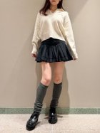 【スナイデル/SNIDEL】の【WEB限定サイズあり】コットンライクフリルスカショーパン 人気、トレンドファッション・服の通販 founy(ファニー) ファッション Fashion レディースファッション WOMEN インナー Inner ウェーブ Wave シャーリング Shirring バランス Balance フェミニン Feminine フリル Frills ミニスカート Mini Skirt レース Race 冬 Winter おすすめ Recommend thumbnail BLK[009]|ID: prp329100004276865 ipo3291000000030061502