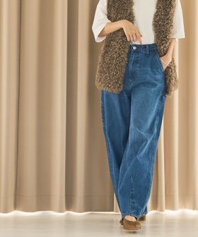 【コーエン/COEN】のペインターカーブデニムパンツ 人気、トレンドファッション・服の通販 founy(ファニー) ファッション Fashion レディースファッション WOMEN パンツ Pants デニムパンツ Denim Pants ヴィンテージ Vintage デニム Denim トレンド Trend バルーン Balloon ポケット Pocket ミックス Mix ワイド Wide ワーク Work おすすめ Recommend |ID:prp329100004276880