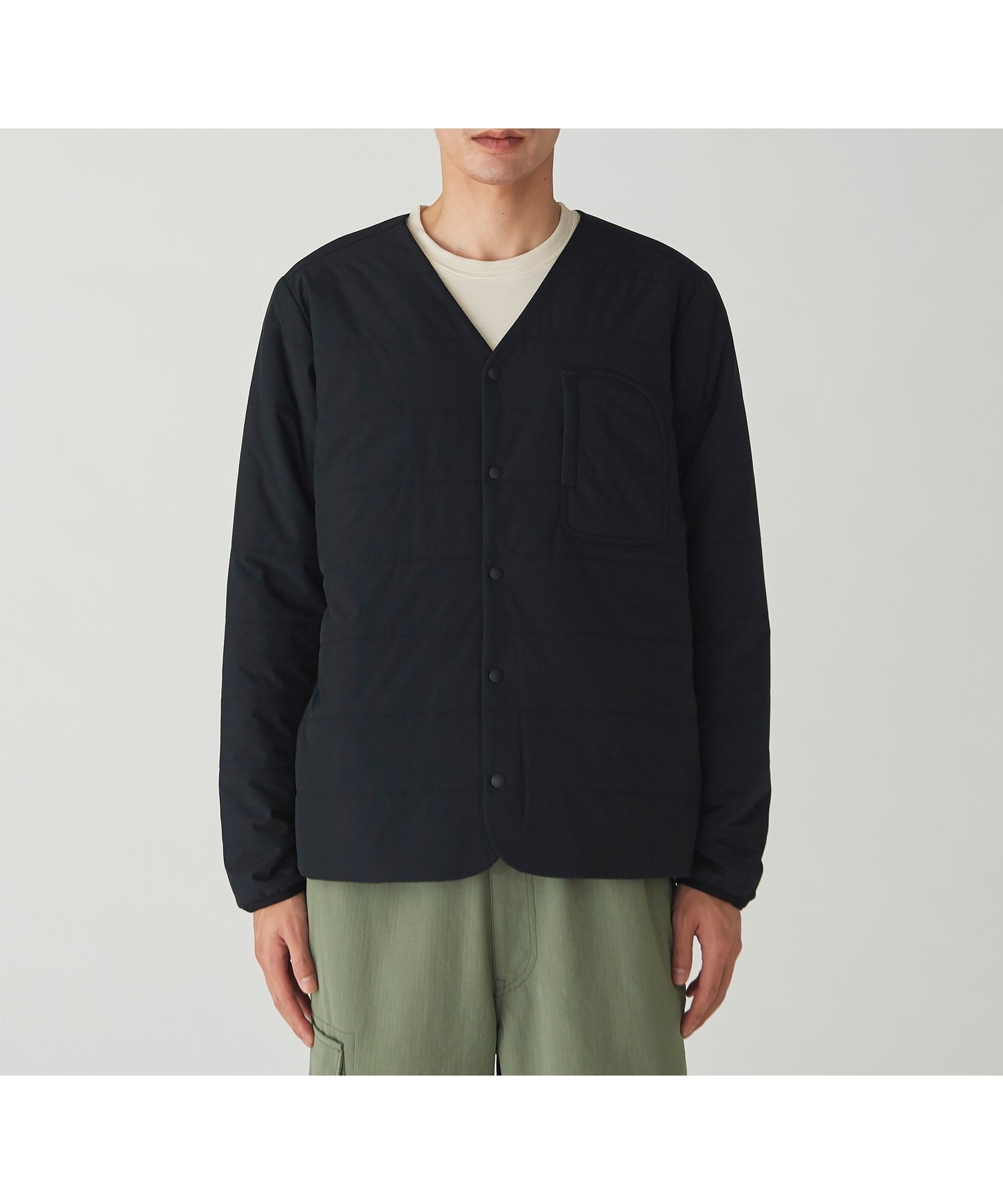 【スノーピーク/SNOW PEAK】のFlexible Insulated Cardigan インテリア・キッズ・メンズ・レディースファッション・服の通販 founy(ファニー) 　ファッション　Fashion　レディースファッション　WOMEN　トップス・カットソー　Tops/Tshirt　カーディガン　Cardigans　アクリル　Acrylic　インナー　Inner　カーディガン　Cardigan　コーティング　Coating　スタンダード　Standard　ストレッチ　Stretch　ダウン　Down　定番　Standard　ベーシック　Basic　ポケット　Pocket　A/W・秋冬　Aw・Autumn/Winter・Fw・Fall-Winter　Black|ID: prp329100004276997 ipo3291000000030040801