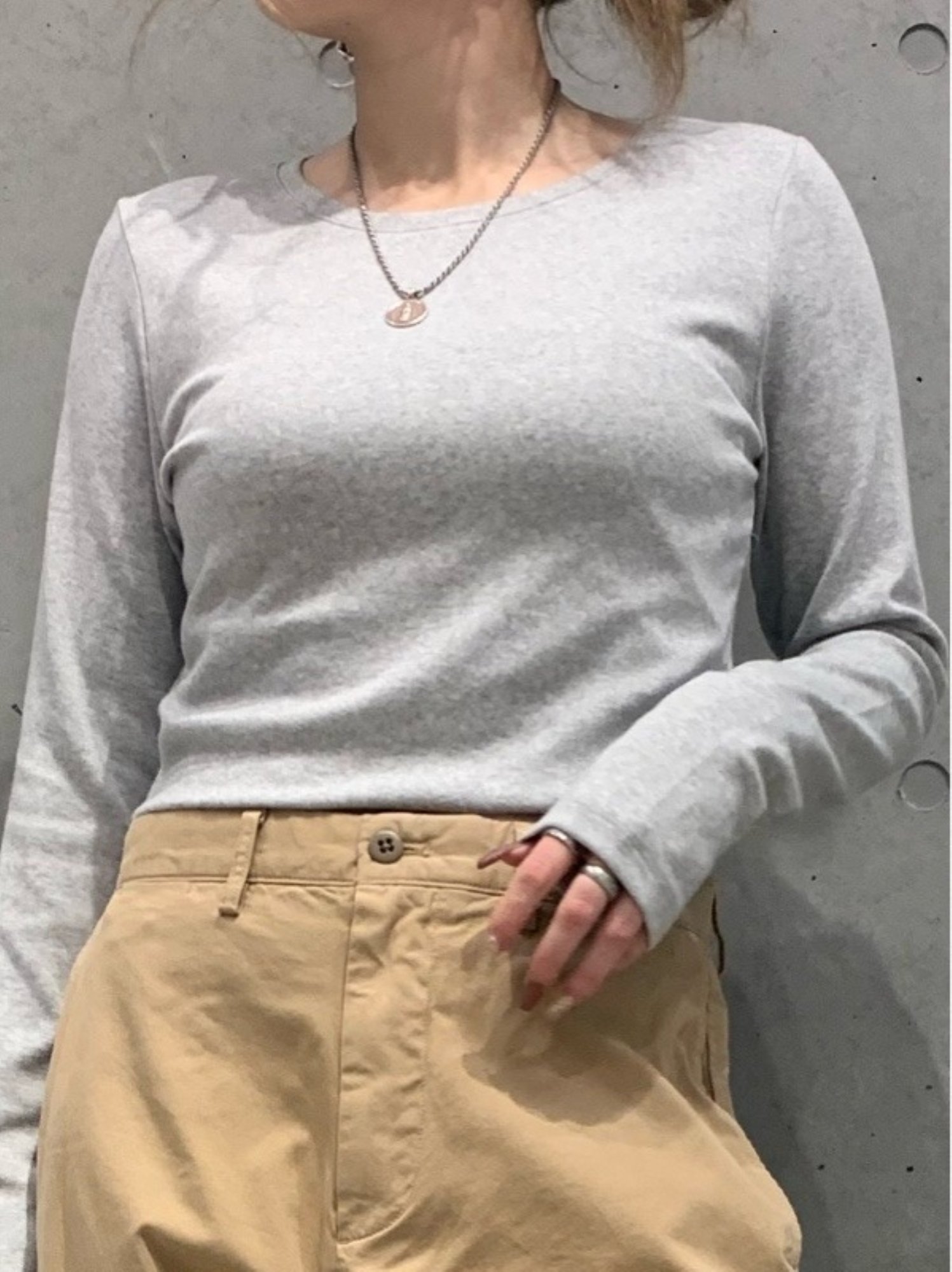 【ギャップ/GAP】のモダン クルーネックTシャツ インテリア・キッズ・メンズ・レディースファッション・服の通販 founy(ファニー) 　ファッション　Fashion　レディースファッション　WOMEN　トップス・カットソー　Tops/Tshirt　シャツ/ブラウス　Shirts/Blouses　ロング / Tシャツ　T-Shirts　ストレッチ　Stretch　ストレート　Straight　スーピマ　Supima　フィット　Fit　ベーシック　Basic　モダン　Modern　リラックス　Relax　長袖　Long Sleeve　BC15|ID: prp329100004277314 ipo3291000000030416719