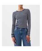 【ギャップ/GAP】のモダン クルーネックTシャツ NAVY_WHITE_STRIPE|ID: prp329100004277314 ipo3291000000030416722