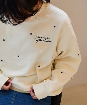 【フリークスストア/FREAK'S STORE】のミニハート刺繍 コンパクトスウェット 24AW 人気、トレンドファッション・服の通販 founy(ファニー) ファッション Fashion レディースファッション WOMEN トップス・カットソー Tops/Tshirt パーカ Sweats スウェット Sweat 2024年 2024 2024-2025秋冬・A/W Aw/Autumn/Winter/Fw/Fall/2024-2025 冬 Winter おすすめ Recommend スウェット Sweat プリント Print ワンポイント One Point A/W・秋冬 Aw・Autumn/Winter・Fw・Fall-Winter |ID:prp329100004277376