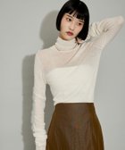 【アダム エ ロペ/ADAM ET ROPE'】の【WEB限定・洗える】モヘア混ソフトシアータートルニット 人気、トレンドファッション・服の通販 founy(ファニー) ファッション Fashion レディースファッション WOMEN トップス・カットソー Tops/Tshirt ニット Knit Tops インナー Inner 洗える Washable カーディガン Cardigan シアー Sheer シンプル Simple ジャケット Jacket タートル Turtle ベーシック Basic モヘア Mohair A/W・秋冬 Aw・Autumn/Winter・Fw・Fall-Winter おすすめ Recommend 2025年 2025 thumbnail オフホワイト(15)|ID: prp329100004277393 ipo3291000000029835599