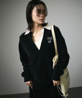 【サロン アダム エ ロペ/SALON adam et rope'】のポロワンピース-CreamyCotton /クリーミーコットン- 人気、トレンドファッション・服の通販 founy(ファニー) ファッション Fashion レディースファッション WOMEN ワンピース Dress インナー Inner 春 Spring 秋 Autumn/Fall カーディガン Cardigan キャミソール Camisole スキッパー Skipper タンク Tank なめらか Smooth 人気 Popularity フロント Front ベロア Velor ポロシャツ Polo Shirt ミックス Mix リラックス Relax おすすめ Recommend エレガント 上品 Elegant 2025年 2025 |ID:prp329100004277757