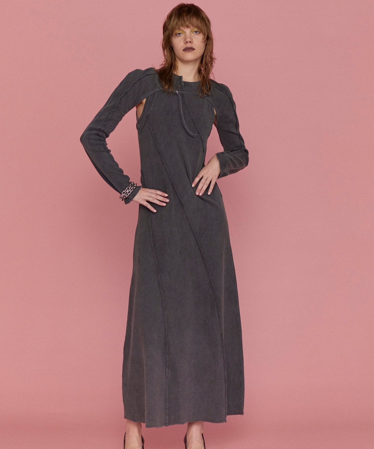 【メゾンスペシャル/MAISON SPECIAL】のBolero Layered Ribbed Fabric Dress 人気、トレンドファッション・服の通販 founy(ファニー) 　ファッション　Fashion　レディースファッション　WOMEN　アウター　Coat Outerwear　ボレロ　Bolero jackets　ワンピース　Dress　ドレス　Party Dresses　ヴィンテージ　Vintage　春　Spring　秋　Autumn/Fall　スリット　Slit　セパレート　Separate　タンク　Tank　ノースリーブ　No Sleeve　フィット　Fit　フロント　Front　ボレロ　Bolero　ロング　Long　夏　Summer　 other-1|ID: prp329100004277798 ipo3291000000029706221