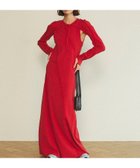 【メゾンスペシャル/MAISON SPECIAL】のBolero Layered Ribbed Fabric Dress RED|ID: prp329100004277798 ipo3291000000029706224