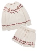 【ジェラート ピケ/gelato pique】の【販路限定商品】【HOLIDAY】ノルディックプルオーバー ショートパンツセット IVR[003]|ID:prp329100004278162