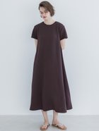 【コカ/COCA】のエンボス加工半袖マキシワンピース 人気、トレンドファッション・服の通販 founy(ファニー) ファッション Fashion レディースファッション WOMEN ワンピース Dress マキシワンピース Maxi Dress ショート Short ジャケット Jacket スウェット Sweat ストレッチ Stretch 定番 Standard バランス Balance フレア Flare ポケット Pocket 半袖 Short Sleeve マキシ Maxi 2024年 2024 2024春夏・S/S Ss,Spring/Summer,2024 旅行 Travel thumbnail Brown|ID: prp329100004278402 ipo3291000000029713428