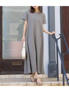 【コカ/COCA】のエンボス加工半袖マキシワンピース 人気、トレンドファッション・服の通販 founy(ファニー) ファッション Fashion レディースファッション WOMEN ワンピース Dress マキシワンピース Maxi Dress ショート Short ジャケット Jacket スウェット Sweat ストレッチ Stretch 定番 Standard バランス Balance フレア Flare ポケット Pocket 半袖 Short Sleeve マキシ Maxi 2024年 2024 2024春夏・S/S Ss,Spring/Summer,2024 旅行 Travel thumbnail Dk.beige|ID: prp329100004278402 ipo3291000000029713431