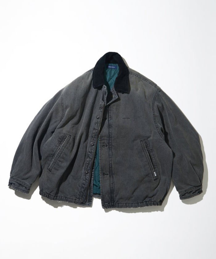 【その他のブランド/Other】のDenim Blouson インテリア・キッズ・メンズ・レディースファッション・服の通販 founy(ファニー) https://founy.com/ ファッション Fashion メンズファッション MEN キルト Quilt シャーリング Shirring デニム Denim フロント Front ポケット Pocket |ID: prp329100004278485 ipo3291000000030261505