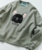 【その他のブランド/Other】のKAVU×FREAK S STORE 別注 ビッグシルエット ドッグ刺繍 クルーネック スウェット / フレンチブルドッグ 【限定展開】 24AW グレージュ|ID: prp329100004278563 ipo3291000000030150510