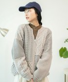 【フリークスストア/FREAK'S STORE】のケーブル パッチワーク ジップカーディガン 24AW 人気、トレンドファッション・服の通販 founy(ファニー) ファッション Fashion レディースファッション WOMEN トップス・カットソー Tops/Tshirt カーディガン Cardigans 2024年 2024 2024-2025秋冬・A/W Aw/Autumn/Winter/Fw/Fall/2024-2025 冬 Winter カーディガン Cardigan パッチワーク Patchwork ランダム Random リメイク Remake ロング Long A/W・秋冬 Aw・Autumn/Winter・Fw・Fall-Winter thumbnail グレー|ID: prp329100004279026 ipo3291000000030135177