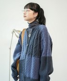 【フリークスストア/FREAK'S STORE】のケーブル パッチワーク ジップカーディガン 24AW 人気、トレンドファッション・服の通販 founy(ファニー) ファッション Fashion レディースファッション WOMEN トップス・カットソー Tops/Tshirt カーディガン Cardigans 2024年 2024 2024-2025秋冬・A/W Aw/Autumn/Winter/Fw/Fall/2024-2025 冬 Winter カーディガン Cardigan パッチワーク Patchwork ランダム Random リメイク Remake ロング Long A/W・秋冬 Aw・Autumn/Winter・Fw・Fall-Winter thumbnail ネイビー|ID: prp329100004279026 ipo3291000000030135178