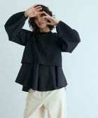 【アダム エ ロペ/ADAM ET ROPE'】のレイヤードペプラムチュニック 人気、トレンドファッション・服の通販 founy(ファニー) ファッション Fashion レディースファッション WOMEN トップス・カットソー Tops/Tshirt コーティング Coating シンプル Simple スリーブ Sleeve タフタ Taffeta チュニック Tunic デニム Denim バランス Balance フォルム Form フレア Flare ペプラム Peplum ボトム Bottom ポケット Pocket モノトーン Monotone ワイド Wide A/W・秋冬 Aw・Autumn/Winter・Fw・Fall-Winter 2025年 2025 thumbnail ブラック(01)|ID: prp329100004279078 ipo3291000000029869038