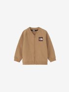 【ザ ノース フェイス/THE NORTH FACE / KIDS】のスウェットロゴジャケット(ベビー) ユーティリティブラウン|ID: prp329100004279393 ipo3291000000029950823