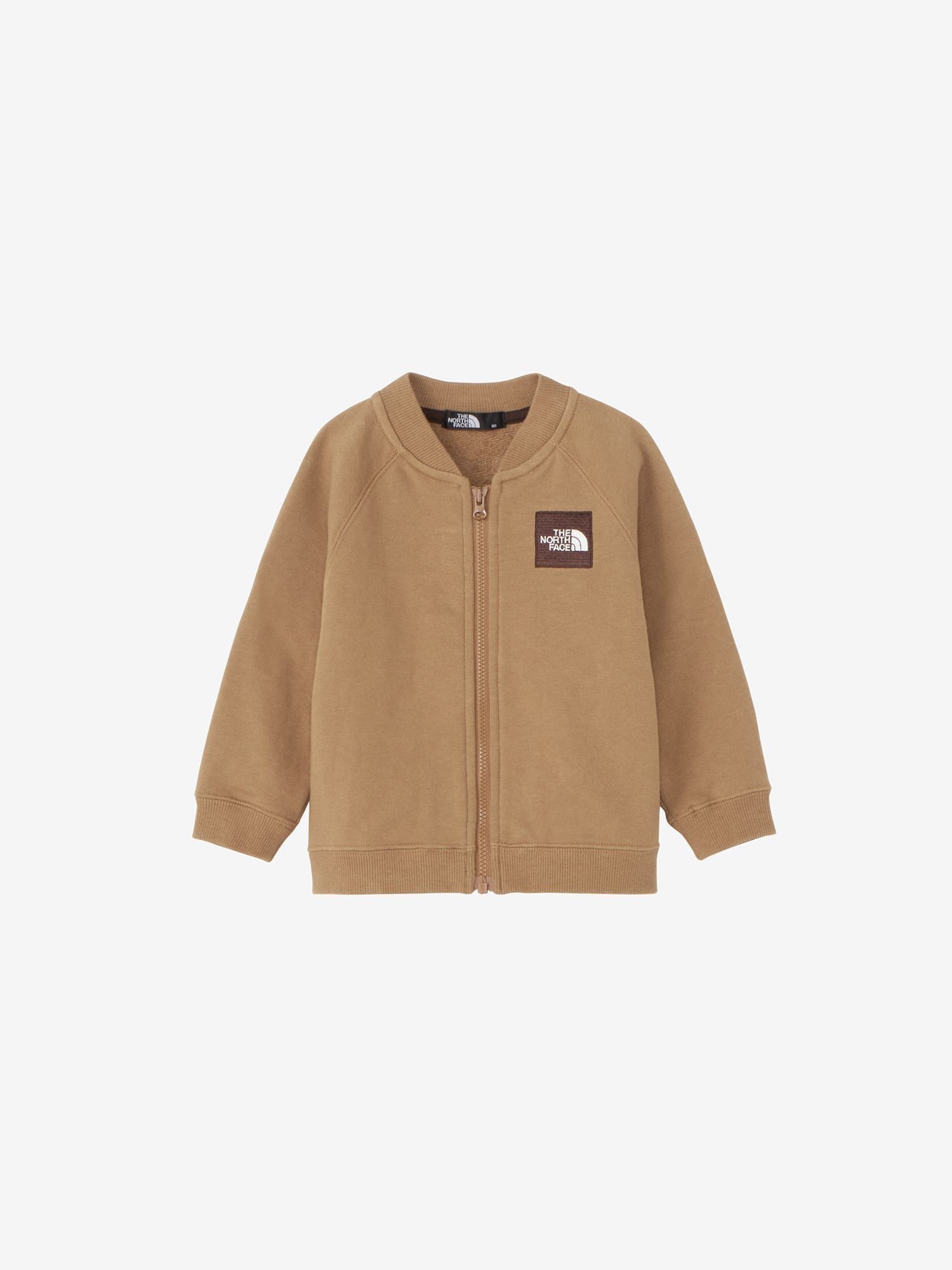 【ザ ノース フェイス/THE NORTH FACE / KIDS】のスウェットロゴジャケット(ベビー) インテリア・キッズ・メンズ・レディースファッション・服の通販 founy(ファニー) 　ファッション　Fashion　キッズファッション　KIDS　なめらか　Smooth　シンプル　Simple　ジャケット　Jacket　スウェット　Sweat　スクエア　Square　フィット　Fit　ベビー　Baby　ユーティリティブラウン|ID: prp329100004279393 ipo3291000000029950823