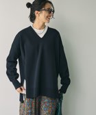 【コーエン/COEN】の【WEB限定】ミラノリブVネックニット NAVY|ID: prp329100004279824 ipo3291000000029721722