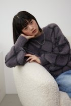 【アズール バイ マウジー/AZUL by moussy】のシャギーチェックニットトップス 人気、トレンドファッション・服の通販 founy(ファニー) ファッション Fashion レディースファッション WOMEN トップス・カットソー Tops/Tshirt ニット Knit Tops 2024年 2024 2024-2025秋冬・A/W Aw/Autumn/Winter/Fw/Fall/2024-2025 A/W・秋冬 Aw・Autumn/Winter・Fw・Fall-Winter デニム Denim トレンド Trend ループ Loop 今季 This Season thumbnail D/GRY3|ID: prp329100004280501 ipo3291000000029936295