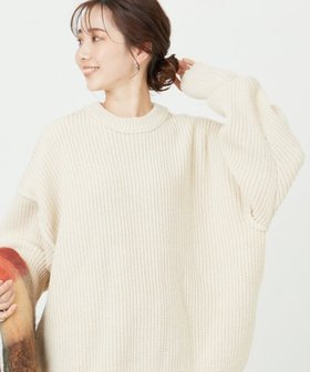 【フリークスストア/FREAK'S STORE】のビッグシルエット 片畦 クルーネック カラー ニット【限定展開】 24AW 人気、トレンドファッション・服の通販 founy(ファニー) ファッション Fashion レディースファッション WOMEN トップス・カットソー Tops/Tshirt ニット Knit Tops 2024年 2024 2024-2025秋冬・A/W Aw/Autumn/Winter/Fw/Fall/2024-2025 A/W・秋冬 Aw・Autumn/Winter・Fw・Fall-Winter 冬 Winter ビッグ Big プチプライス・低価格 Affordable ボトム Bottom 畦 Ridge |ID:prp329100004280640