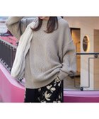 【フリークスストア/FREAK'S STORE】のビッグシルエット 片畦 クルーネック カラー ニット【限定展開】 24AW 人気、トレンドファッション・服の通販 founy(ファニー) ファッション Fashion レディースファッション WOMEN トップス・カットソー Tops/Tshirt ニット Knit Tops 2024年 2024 2024-2025秋冬・A/W Aw/Autumn/Winter/Fw/Fall/2024-2025 A/W・秋冬 Aw・Autumn/Winter・Fw・Fall-Winter 冬 Winter ビッグ Big プチプライス・低価格 Affordable ボトム Bottom 畦 Ridge thumbnail ベージュ|ID: prp329100004280640 ipo3291000000029859429