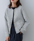 【アーバンリサーチ/URBAN RESEARCH】のツイードノーカラージャケット 人気、トレンドファッション・服の通販 founy(ファニー) ファッション Fashion レディースファッション Fashion for Women アウター Coat / Outerwear Collection レディースジャケット・軽アウター Jackets ノーカラージャケット / シンプル上品コーデ Collarless Jackets 2025年 2025 2025春夏・S/S Spring/Summer 2025 SS25 インナー Innerwear コンパクト Compact, Small Size ジャケット Jacket, Outerwear ツイード Twill, Twill Weave トレンド Trend, Trending Now ミックス Mix, Mixed Style エレガント 上品 Elegant 夏 Summer S/S・春夏 SS, Spring/Summer, Warm Season thumbnail OFF MIX|ID: prp329100004280810 ipo3291000000033566263