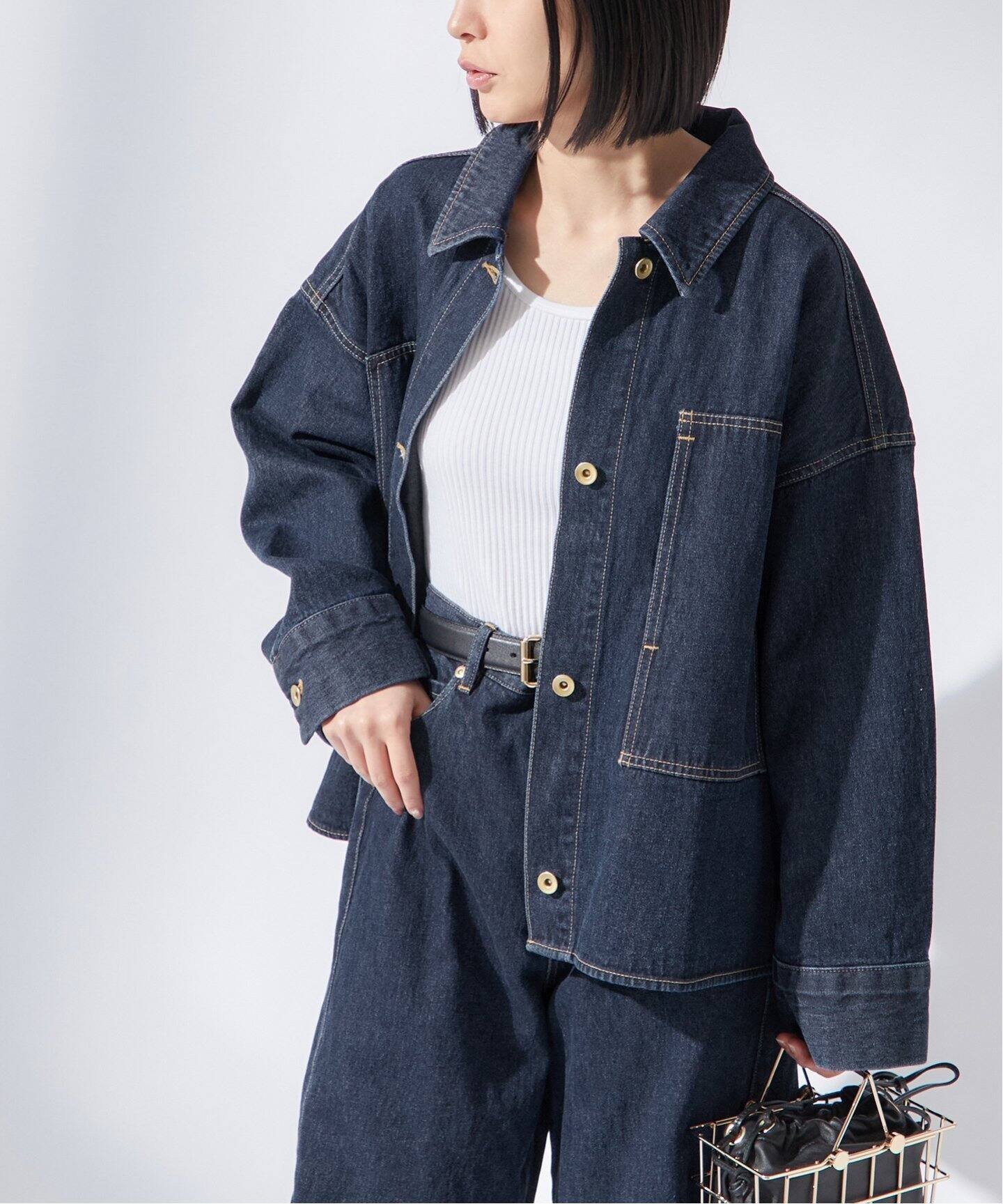 【ジャーナルスタンダード レサージュ/journal standard L'essage】のデニムジャケット 人気、トレンドファッション・服の通販 founy(ファニー) 　ファッション　Fashion　レディースファッション　WOMEN　アウター　Coat Outerwear　ジャケット　Jackets　デニムジャケット　Denim Jackets　2025年　2025　おすすめ　Recommend　ショート　Short　シルバー　Silver　ジャケット　Jacket　デニム　Denim　バランス　Balance　ボトム　Bottom　ワイド　Wide　 other-1|ID: prp329100004281853 ipo3291000000029825655