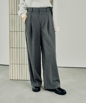 【レプシィム ローリーズファーム/LEPSIM LOWRYS FARM】 TRアソートワイドパンツ人気、トレンドファッション・服の通販 founy(ファニー) ファッション Fashion レディースファッション WOMEN パンツ Pants A/W・秋冬 Aw・Autumn/Winter・Fw・Fall-Winter おすすめ Recommend スウェット Sweat ストライプ Stripe ストレート Straight センター Center チェック Check ワイド Wide 無地 Plain Color |ID:prp329100004281872