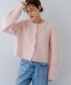 【アーバンリサーチ/URBAN RESEARCH】のカラーシャギーニットカーディガン PINK|ID: prp329100004281891 ipo3291000000029842762