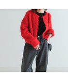 【アーバンリサーチ/URBAN RESEARCH】のカラーシャギーニットカーディガン RED|ID: prp329100004281891 ipo3291000000029842765