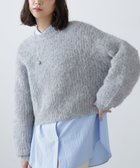 【フリーズマート/FREE'S MART】のミックスシャギーショート丈ニット 人気、トレンドファッション・服の通販 founy(ファニー) ファッション Fashion レディースファッション WOMEN トップス・カットソー Tops/Tshirt ニット Knit Tops ショート Short thumbnail グレー|ID: prp329100004281911 ipo3291000000029732101