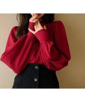 【ミスティ ウーマン/mysty woman】のラメハイネックニットプルオーバー 人気、トレンドファッション・服の通販 founy(ファニー) ファッション Fashion レディースファッション WOMEN トップス・カットソー Tops/Tshirt ニット Knit Tops プルオーバー Pullover ダウン Down デニム Denim トレンド Trend ハイネック High Neck フェミニン Feminine 人気 Popularity 冬 Winter |ID:prp329100004281951