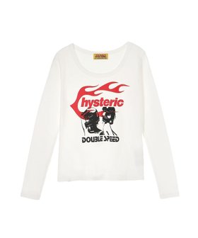 【ヒステリックグラマー/HYSTERIC GLAMOUR】のHYSTERIC FLAME ON チビTシャツ 人気、トレンドファッション・服の通販 founy(ファニー) ファッション Fashion レディースファッション WOMEN トップス・カットソー Tops/Tshirt シャツ/ブラウス Shirts/Blouses ロング / Tシャツ T-Shirts おすすめ Recommend アメリカン American グラフィック Graphic コンパクト Compact ジーンズ Jeans ストレート Straight ボトム Bottom ルーズ Loose レース Race ワイド Wide |ID:prp329100004282001