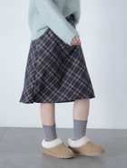 【エヘカソポ/ehka sopo】のバイアスチェックスカート 人気、トレンドファッション・服の通販 founy(ファニー) ファッション Fashion レディースファッション WOMEN スカート Skirt チェック Check バイアス Bias フレア Flare エレガント 上品 Elegant ビジネス 仕事 通勤 Business thumbnail ネイビー|ID: prp329100004282019 ipo3291000000029824086