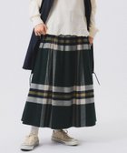 【ビームス ウイメン/BEAMS】のボーイ ビッグタータン スカート 24AW GREEN|ID: prp329100004282210 ipo3291000000029880069