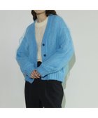 【メゾンスペシャル/MAISON SPECIAL】のTulle Layered Low Gauge Reversible Knit Cardigan BLU|ID: prp329100004282335 ipo3291000000029917149