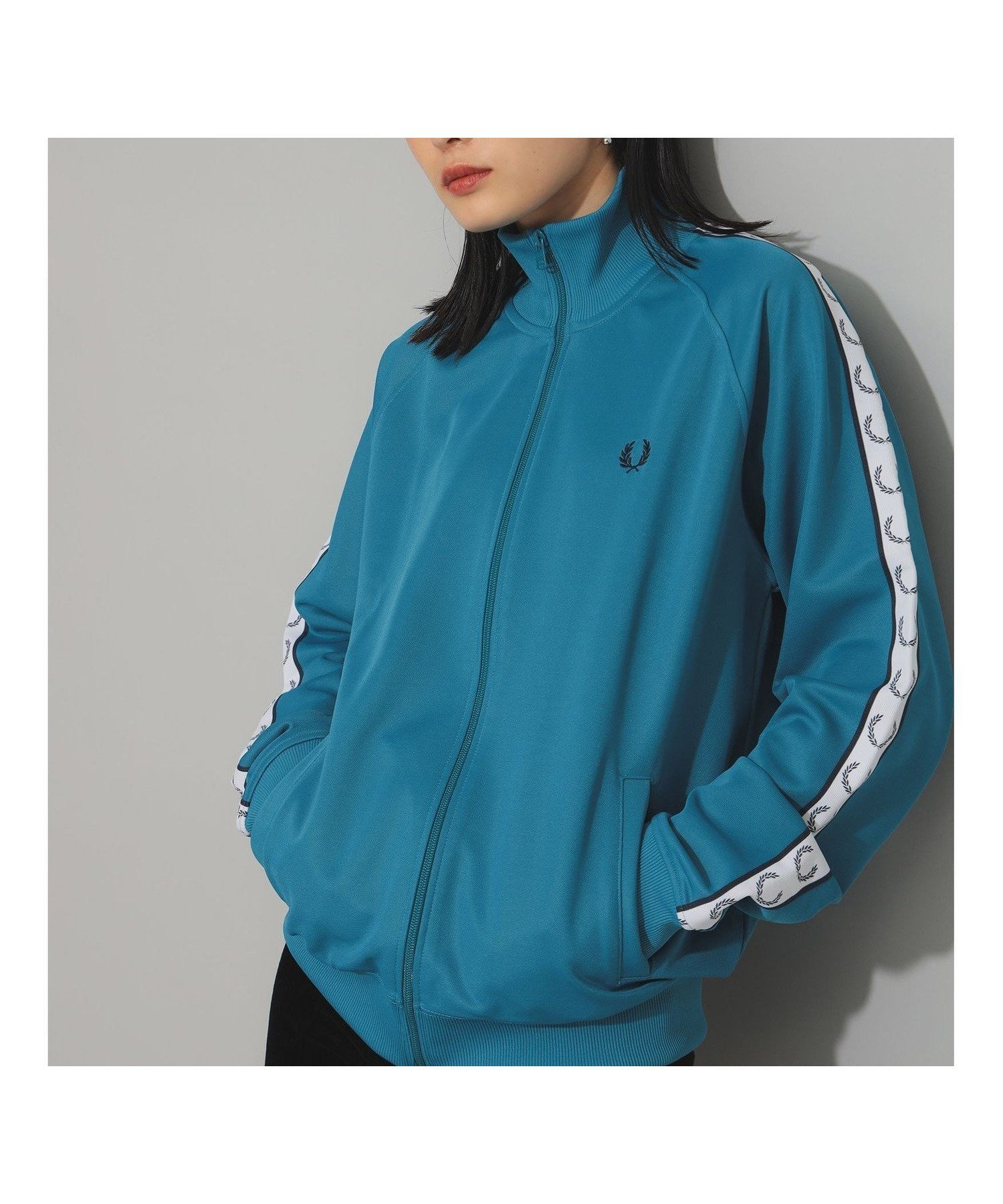 【ビームス ウイメン/BEAMS】のFRED PERRY / Taped Track Jacket フレッドペリー 24AW インテリア・キッズ・メンズ・レディースファッション・服の通販 founy(ファニー) 　ファッション　Fashion　レディースファッション　WOMEN　アウター　Coat Outerwear　ジャケット　Jackets　シンプル　Simple　ジップ　Zip　ジャケット　Jacket　スラックス　Slacks　デニム　Denim　トレンド　Trend　ベスト　Vest　ロンドン　London　おすすめ　Recommend　2024年　2024　エレガント 上品　Elegant　2024-2025秋冬・A/W　Aw/Autumn/Winter/Fw/Fall/2024-2025　RUNAWAY_BAY_OCEAN|ID: prp329100004282359 ipo3291000000029907203