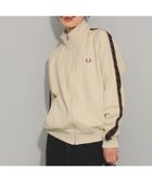 【ビームス ウイメン/BEAMS】のFRED PERRY / Contrast Tape Track Jacket フレッドペリー 24AW OATMEAL/W.BRN|ID: prp329100004282361 ipo3291000000029734398