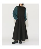 【マーコート/MARcourt】のMIDIUMISOLID for Ladies バックスリットオーバーフレアワンピース 人気、トレンドファッション・服の通販 founy(ファニー) ファッション Fashion レディースファッション WOMEN ワンピース Dress ウォッシャブル Washable コンパクト Compact スタンド Stand スリット Slit ツイル Twill ノースリーブ No Sleeve フレア Flare ボトム Bottom ポケット Pocket 無地 Plain Color thumbnail ブラック|ID: prp329100004284045 ipo3291000000029742821