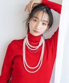 【ローリーズファーム/LOWRYS FARM】のパールタレンネックレス 人気、トレンドファッション・服の通販 founy(ファニー) ファッション Fashion レディースファッション WOMEN ジュエリー Jewelry ネックレス Necklaces シンプル Simple スウェット Sweat ネックレス Necklace パーティ Party パール Pearl thumbnail パール|ID: prp329100004284098 ipo3291000000029943891