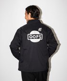 【サニーレーベル/Sonny Label / URBAN RESEARCH / MEN】のOOPS 裏フリースコーチジャケット BLACK|ID: prp329100004284574 ipo3291000000030302364